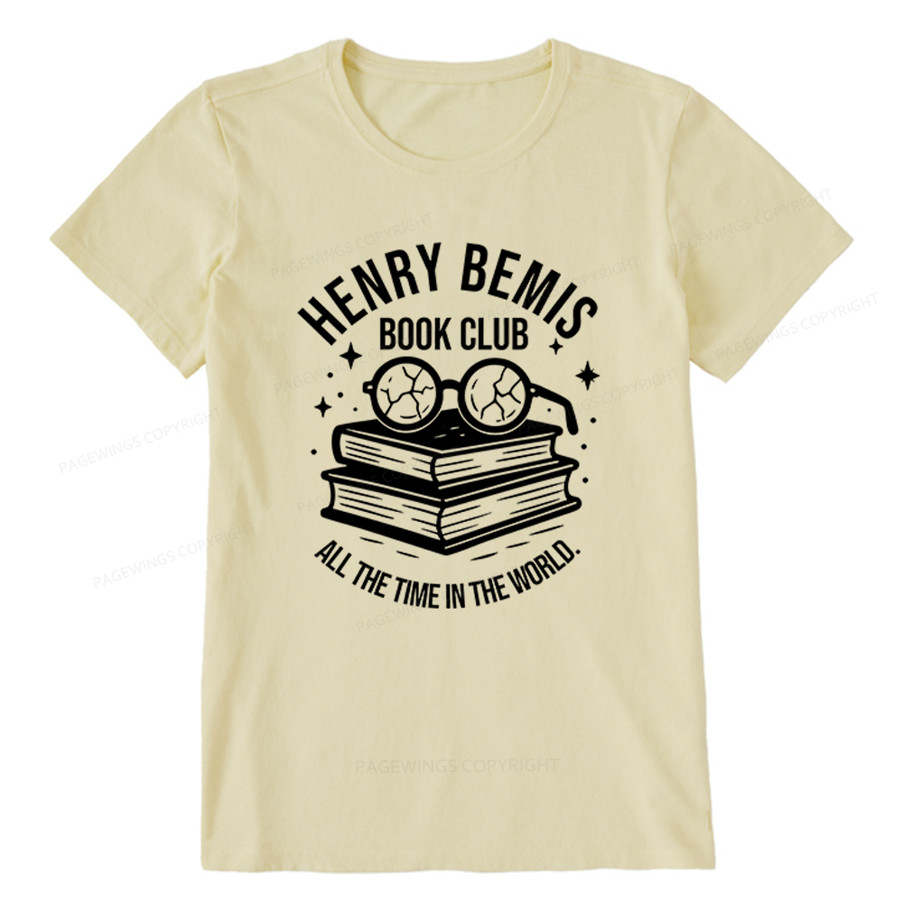 Pagewings Henry Bemis Book Club Unisex Classic T-shirt