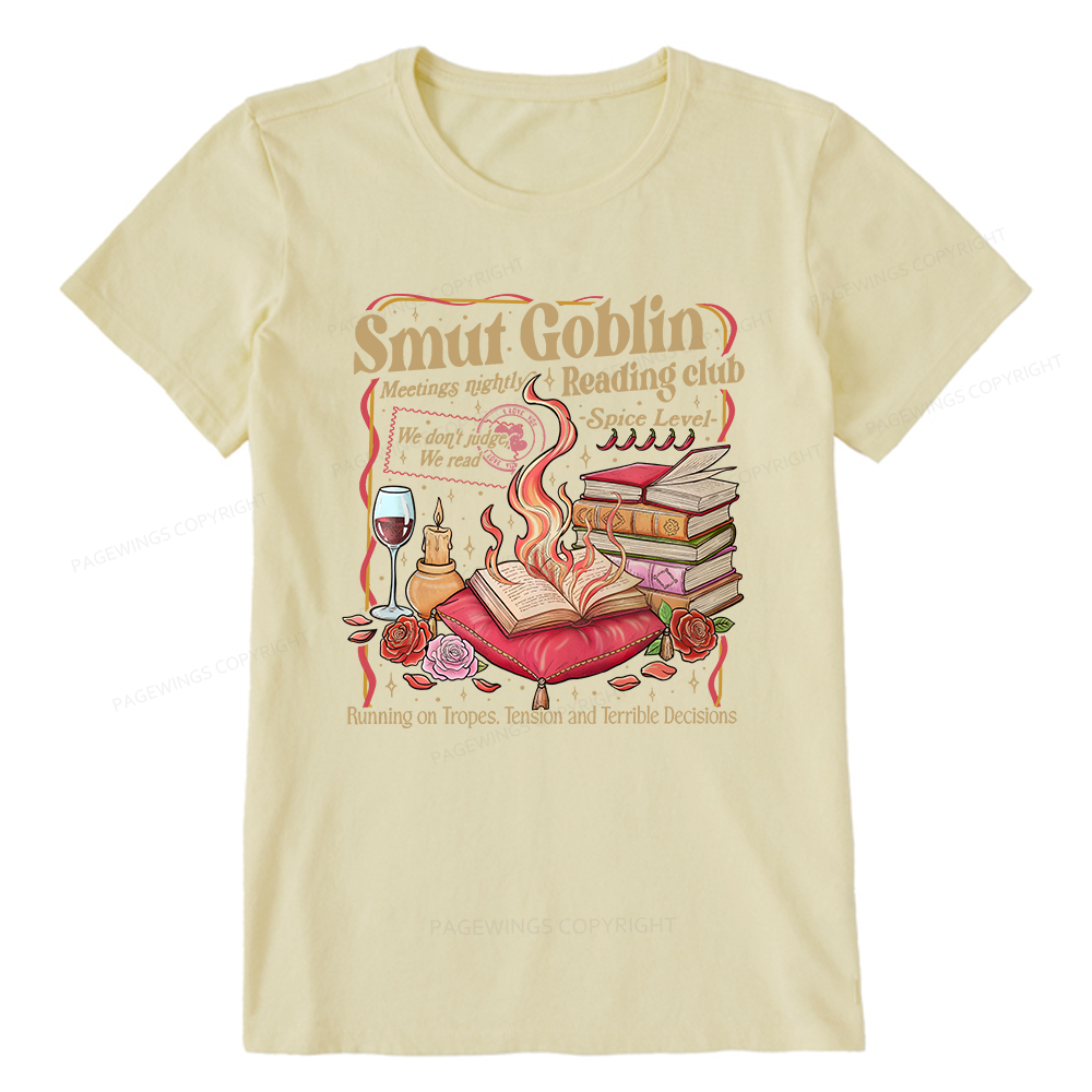 Pagewings Smut Goblin Dark Romance Unisex Classic T-shirt