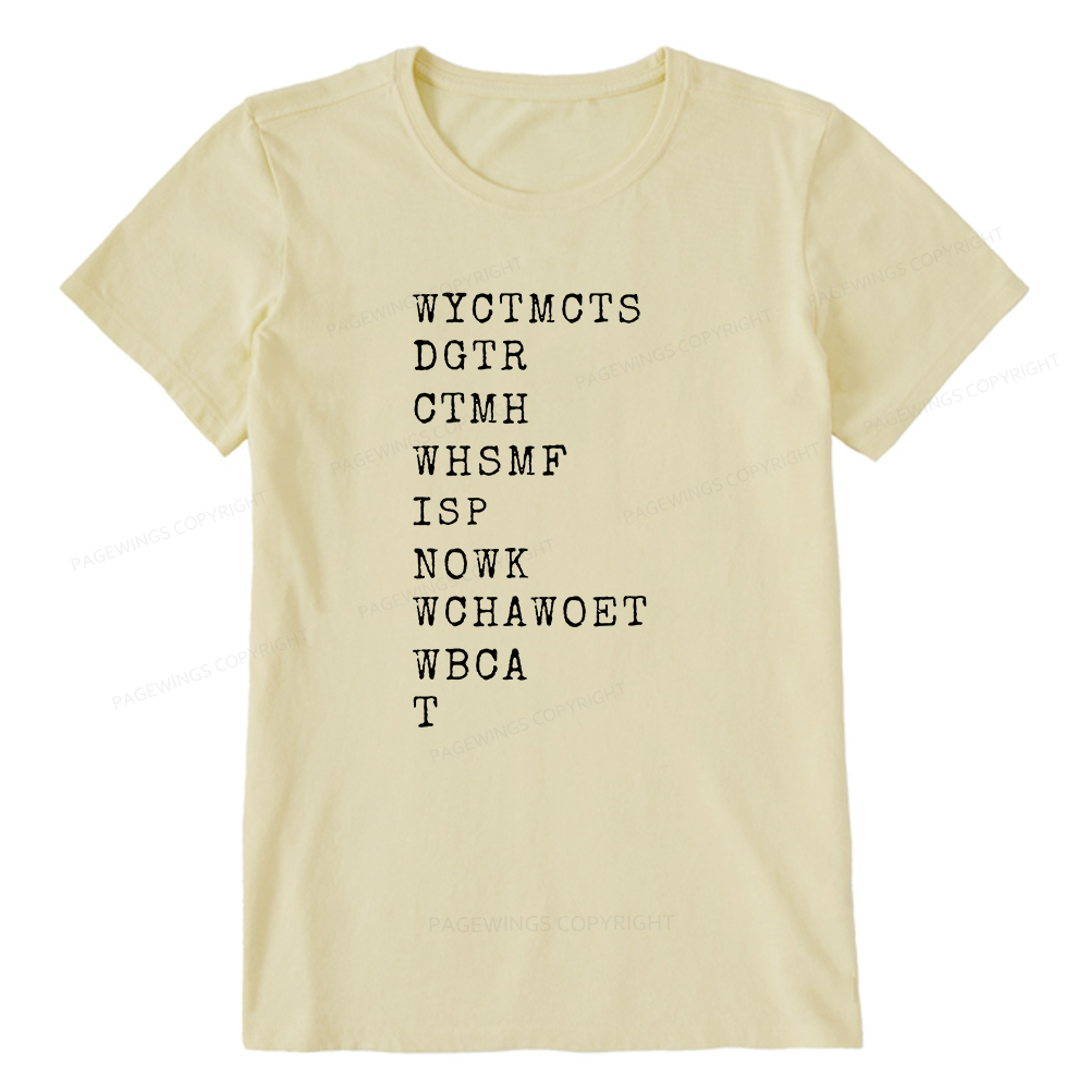 Pagewings Will You Come To My Cottage This Summer Unisex Classic T-shirt