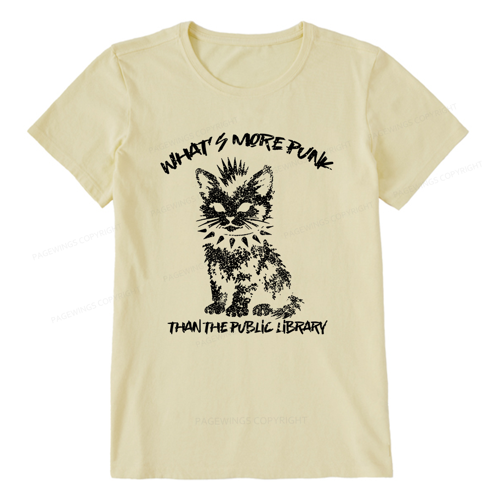 Pagewings What's More Punk Than The Public Library Unisex Classic T-shirt