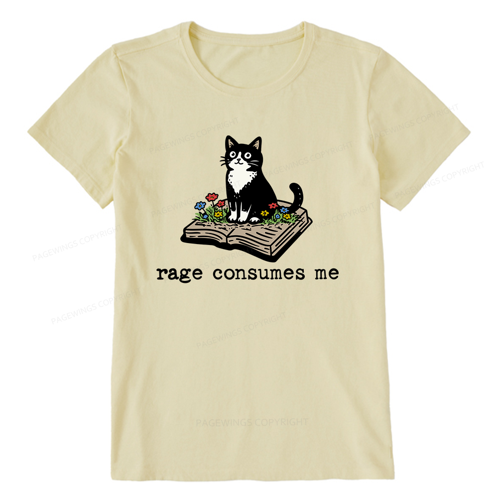 Pagewings Rage Consumes Me Unisex Classic T-shirt