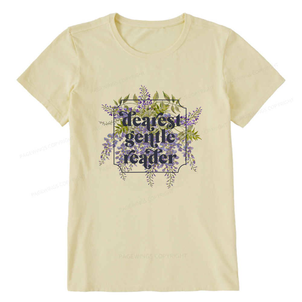 Pagewings Dearest Gentle Reader Unisex Classic T-shirt