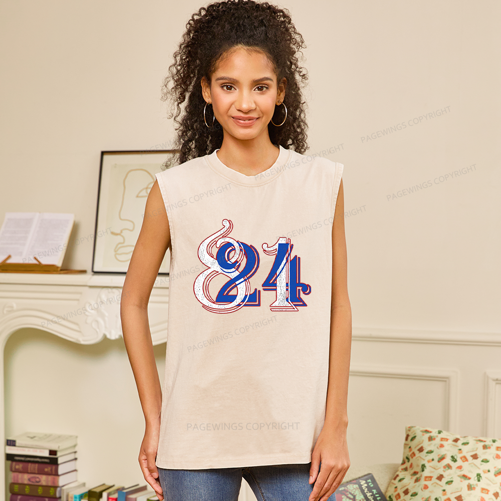 Pagewings Romance Novel Lover Unisex Washed Tank Top