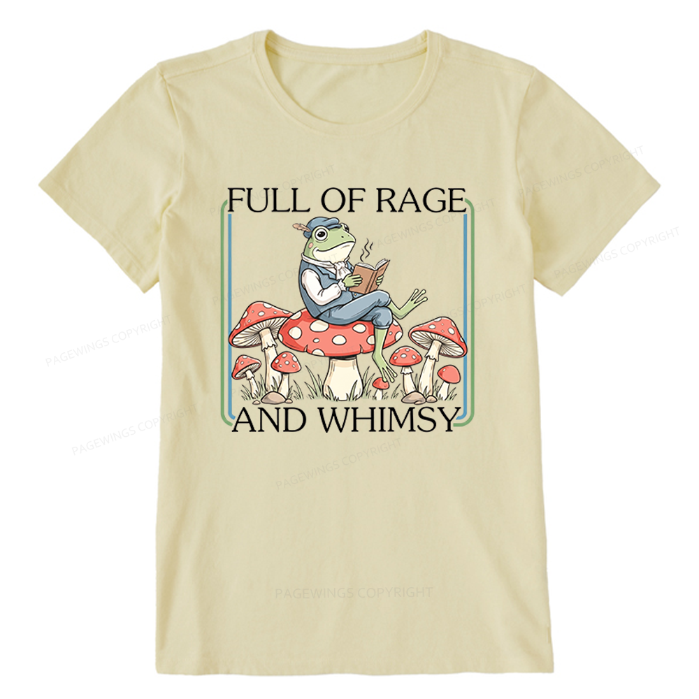 Pagewings Full Of Rage and Whimsy Unisex Classic T-shirt