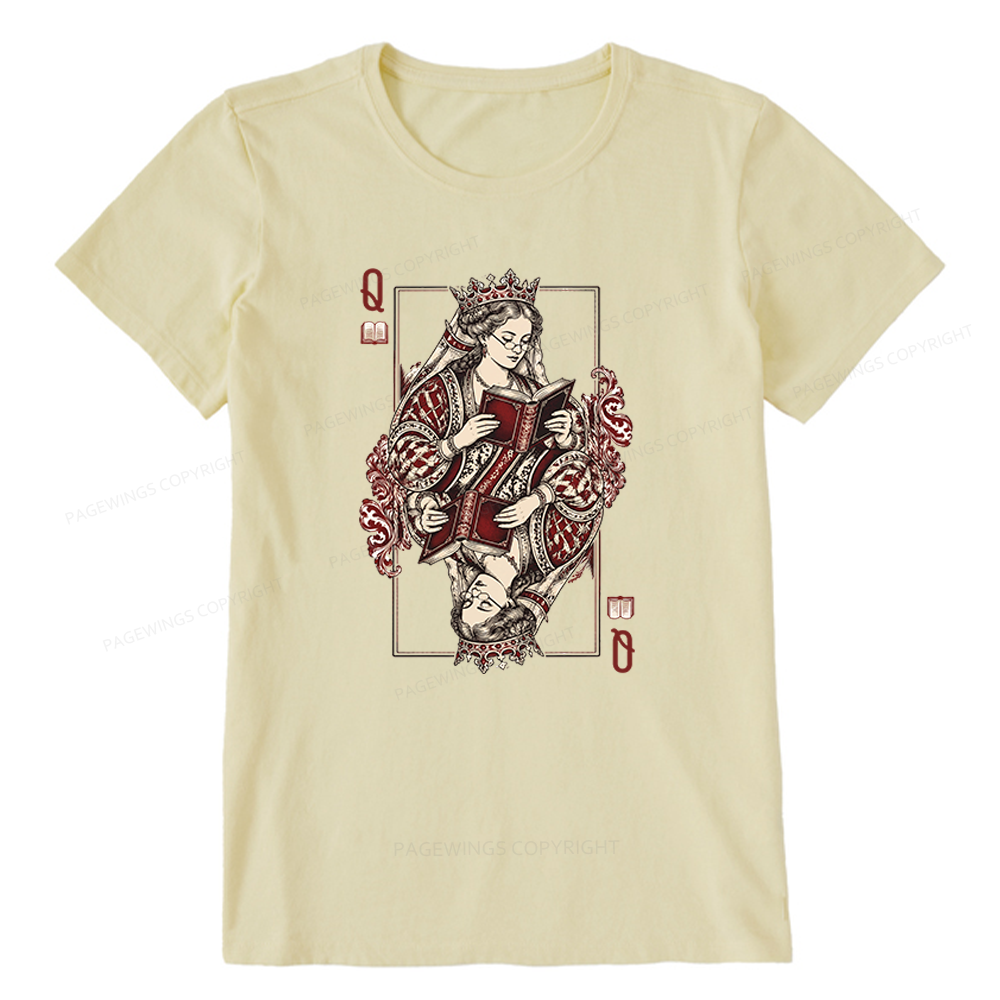 Pagewings Queen of Books Unisex Classic T-shirt