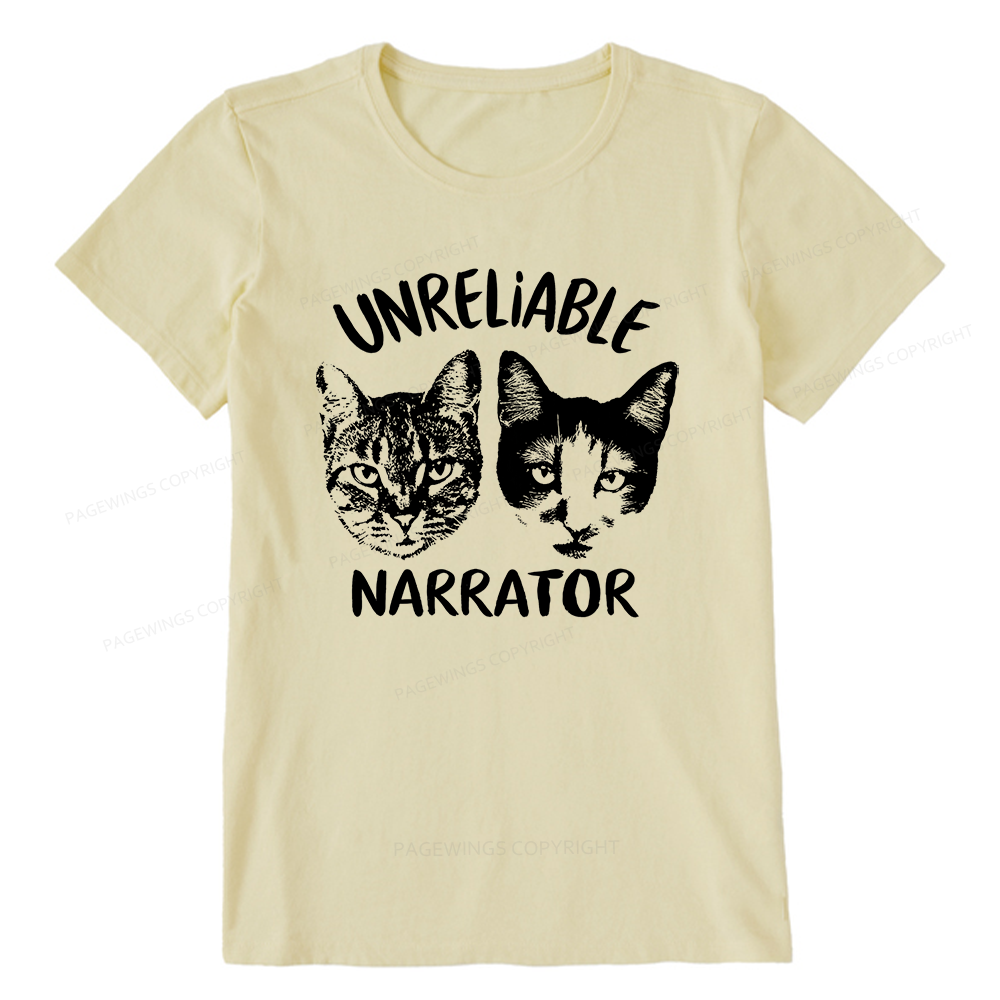 Pagewings Unreliable Narrator Unisex Classic T-shirt