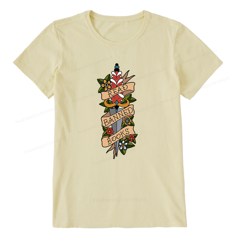 Pagewings Banned Books Unisex Classic T-shirt