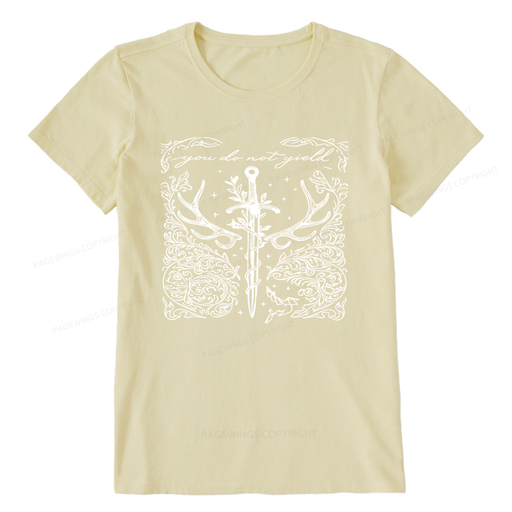 Pagewings You Do Not Yield Unisex Classic T-shirt