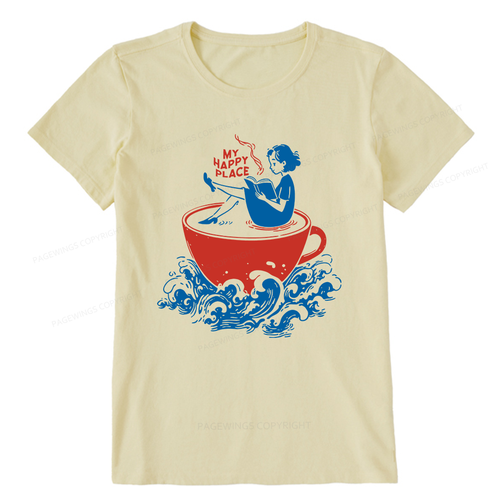 Pagewings My Happy Place Unisex Classic T-shirt