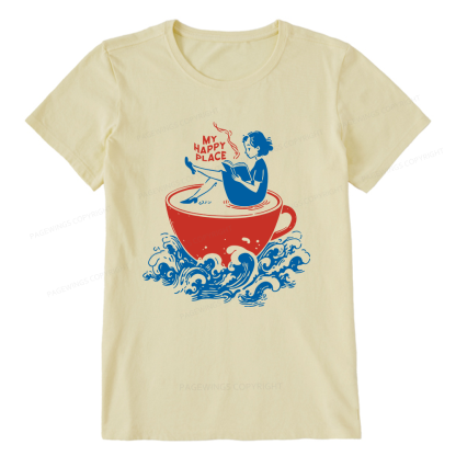 Pagewings My Happy Place Unisex Classic T-shirt