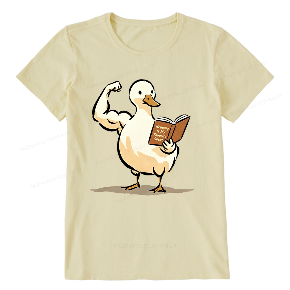 Pagewings Reading is My Favorite Sport Unisex Classic T-shirt