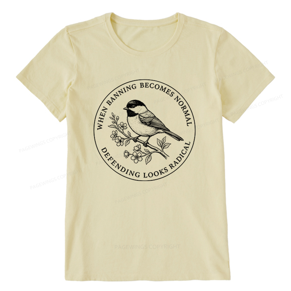 Pagewings Banned Books Unisex Classic T-shirt