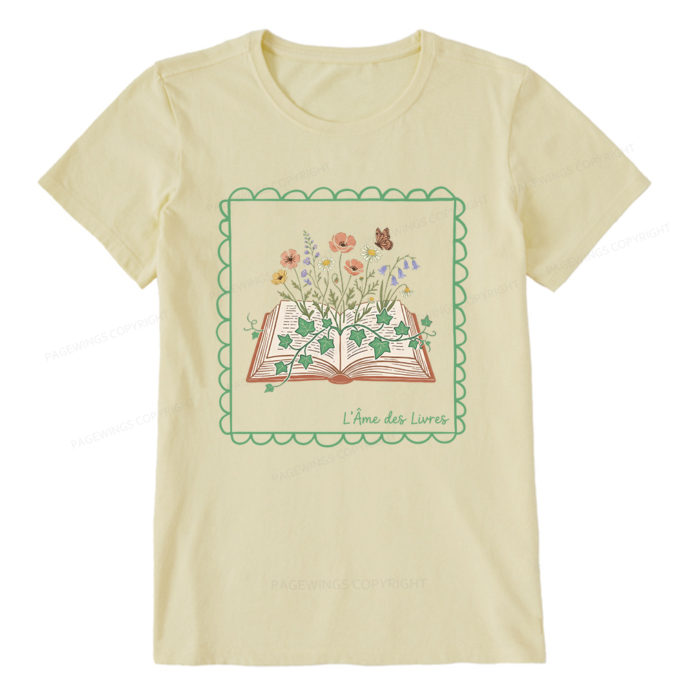 Pagewings The Soul of Books Unisex Classic T-shirt