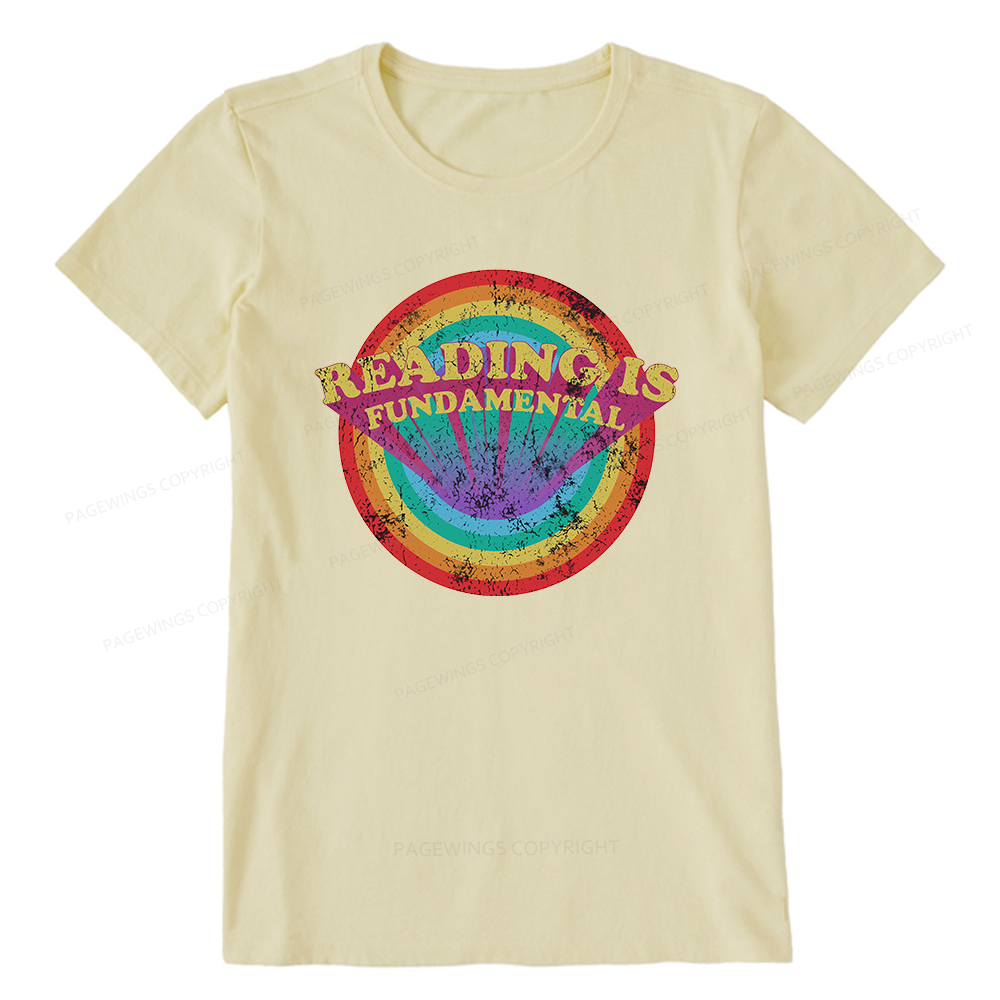 Pagewings Reading Is Fundamental Unisex Classic T-shirt