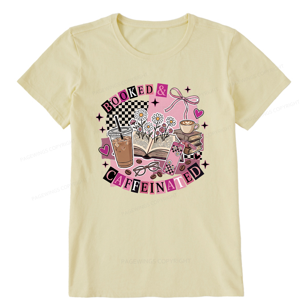 Pagewings Bookish Coffee Lover Unisex Classic T-shirt