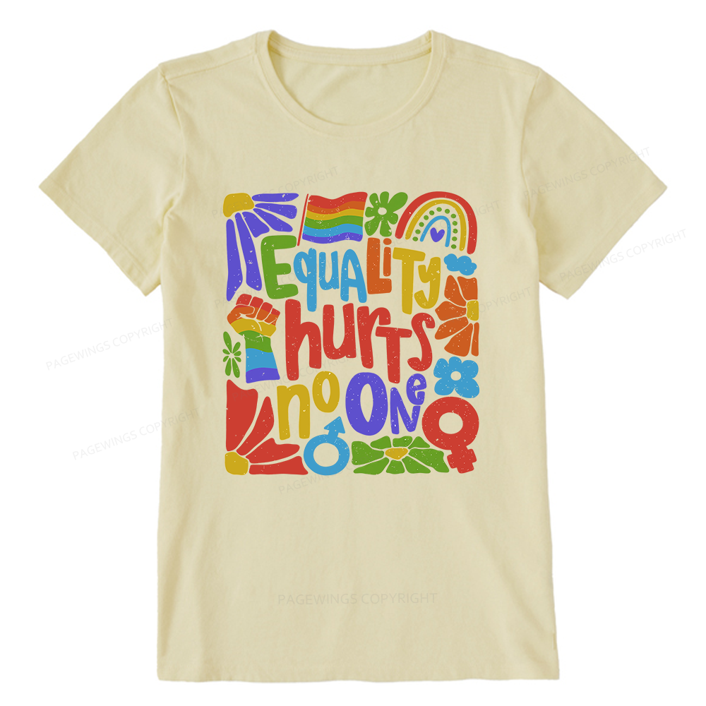 Pagewings Equality Hurts No One Unisex Classic T-shirt