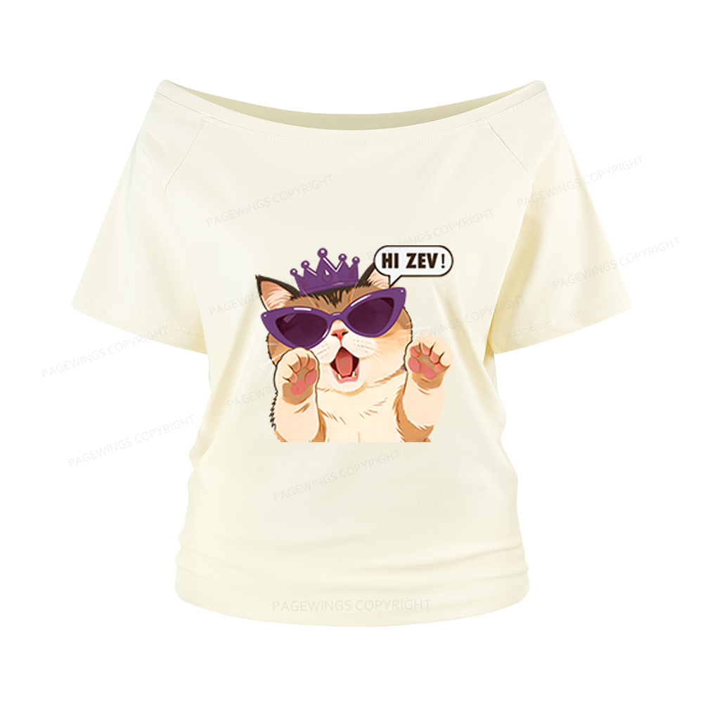 Pagewings Sci-Fi Book Lover Women Off Shoulder T-shirts