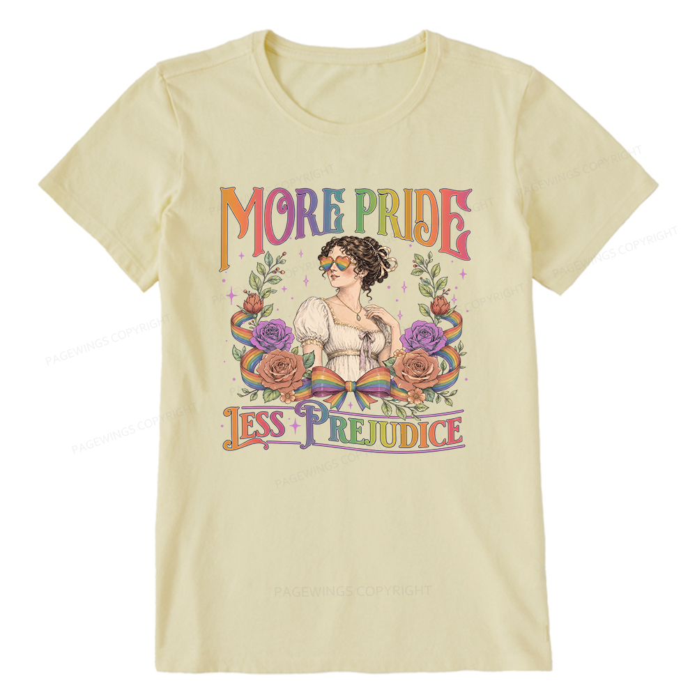 Pagewings More Pride Less Prejudice Unisex Classic T-shirt