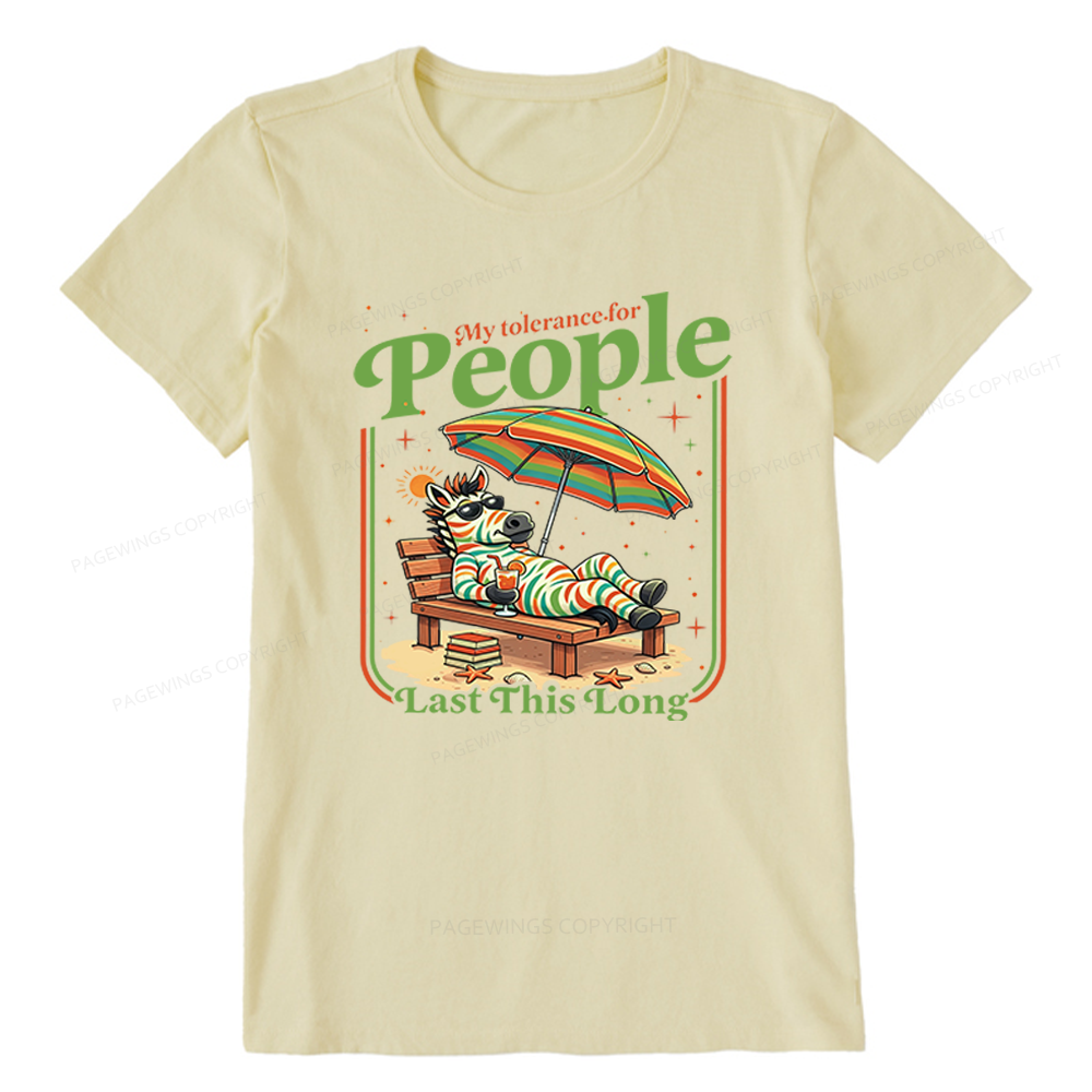 Pagewings Funny Zebra Unisex Classic T-shirt