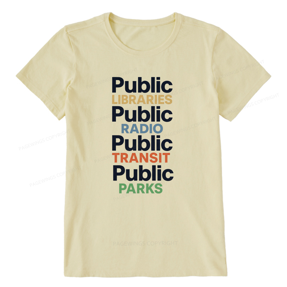 Pagewings Public Libraries Unisex Classic T-shirt
