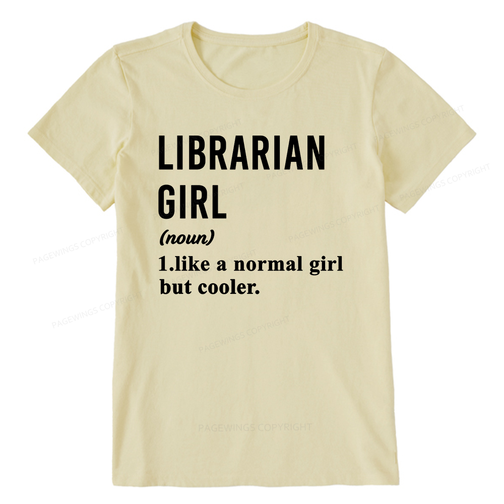 Pagewings Librarian Girl Unisex Classic T-shirt