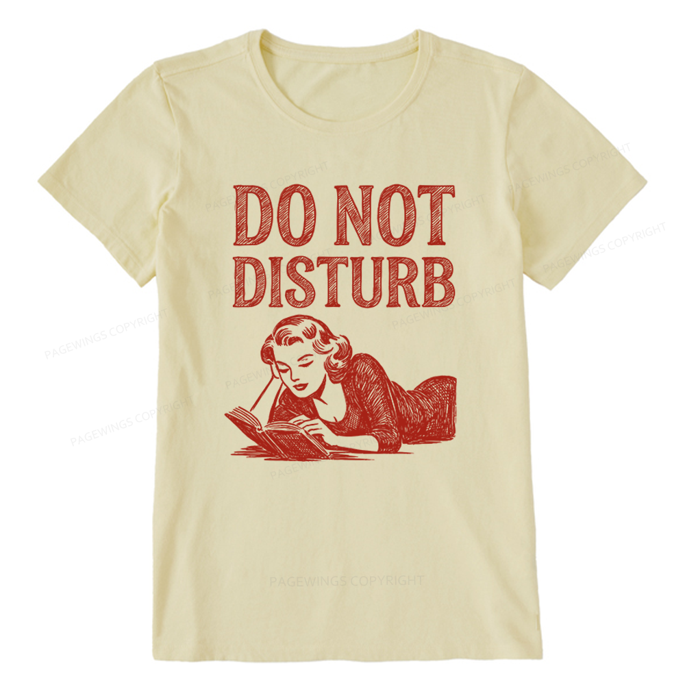 Pagewings Do Not Disturb Unisex Classic T-shirt