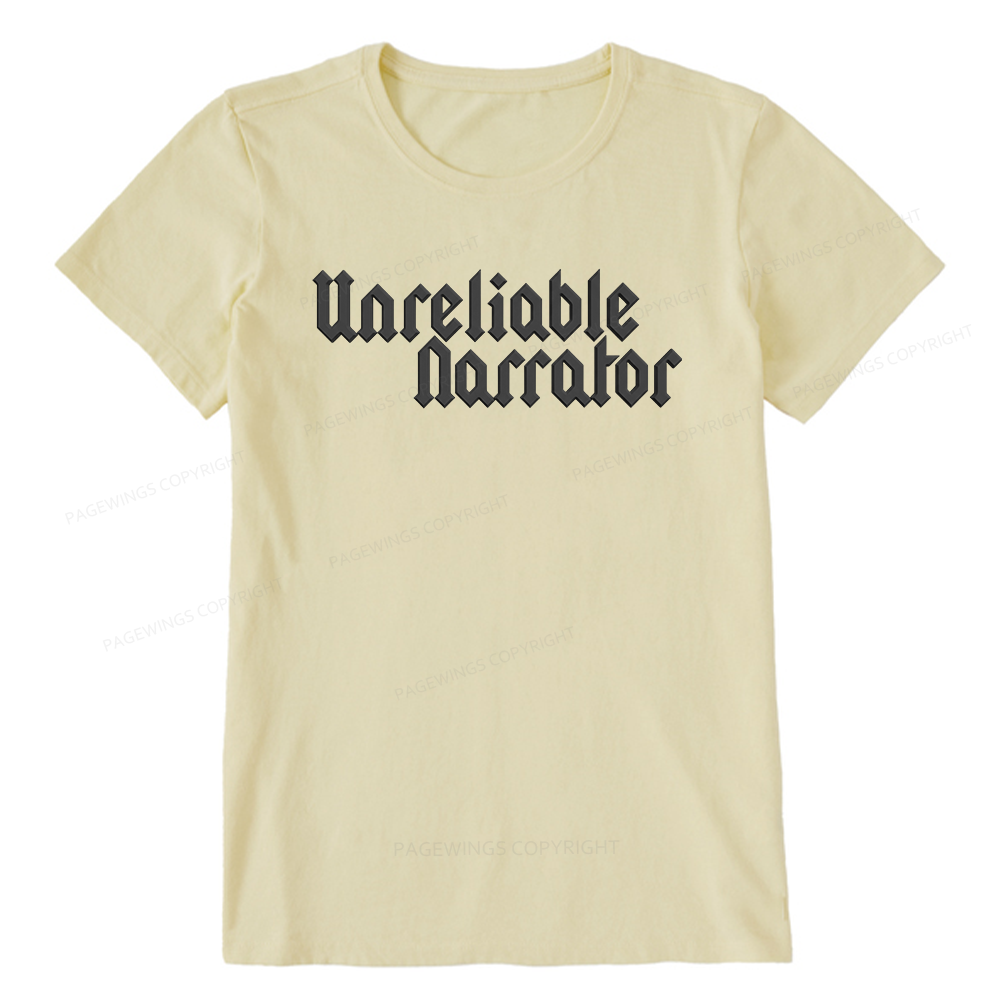 Pagewings Unreliable Narrator Unisex Classic T-shirt