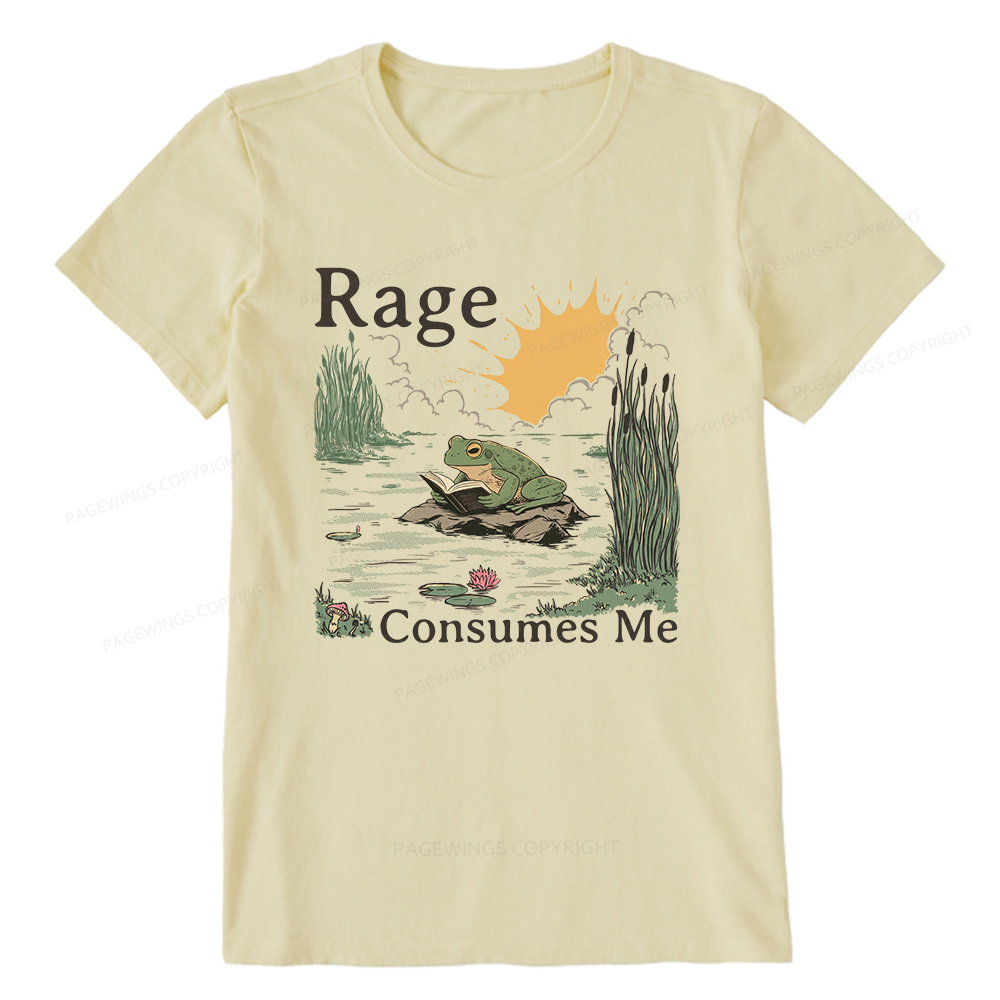 Pagewings Rage Consumes Me Unisex Classic T-shirt