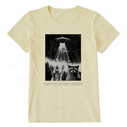 Pagewings Take Me To The Library Unisex Classic T-shirt