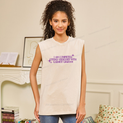 Pagewings Hockey Romace Unisex Washed Tank Top