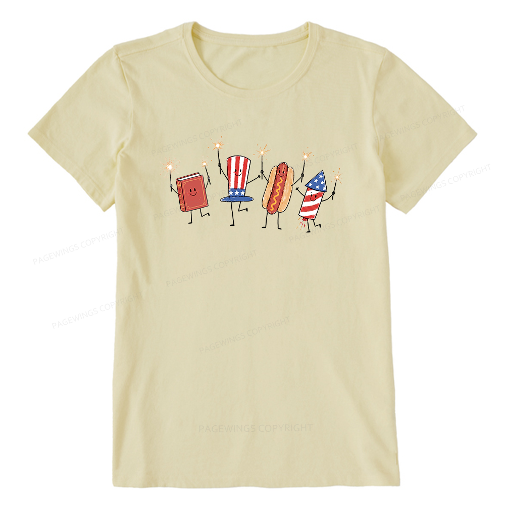 Pagewings Funny Sumer 250th Unisex Classic T-shirt