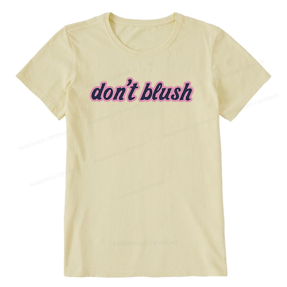 Pagewings Don't Blush Unisex Classic T-shirt