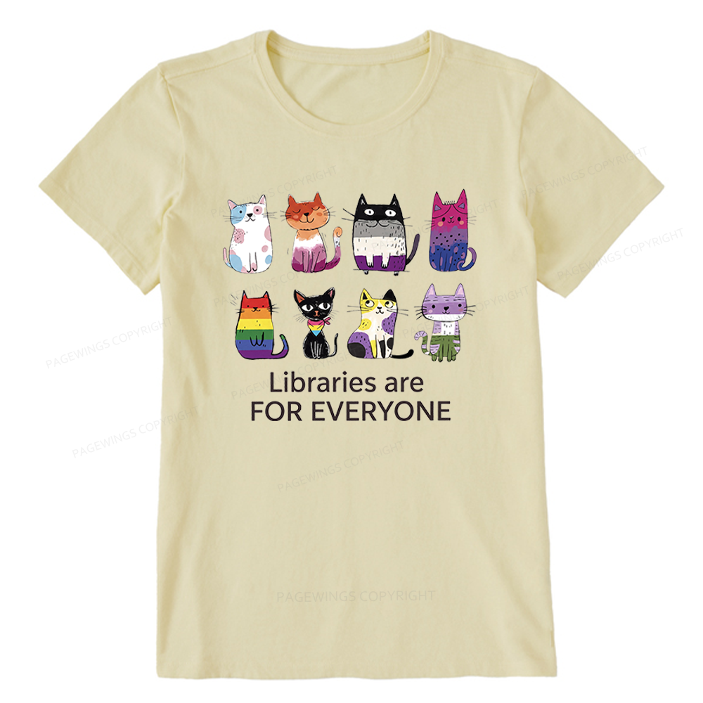 Pagewings Libraries Are For Everyone Unisex Classic T-shirt