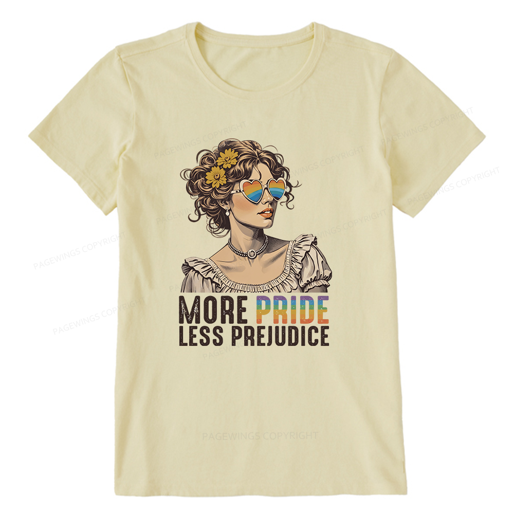 Pagewings More Pride Less Prejudice Unisex Classic T-shirt
