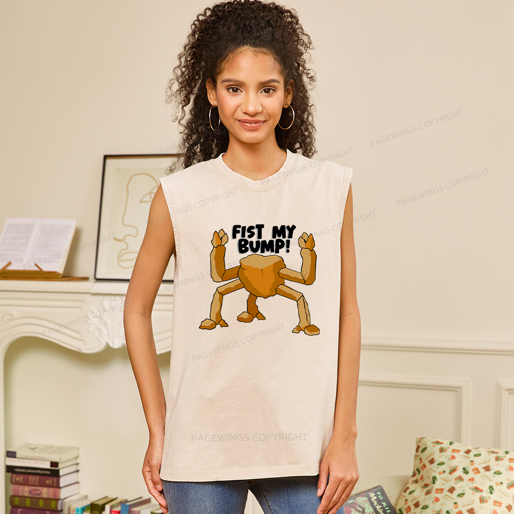 Pagewings Sci-Fi Novel Lover Unisex Washed Tank Top