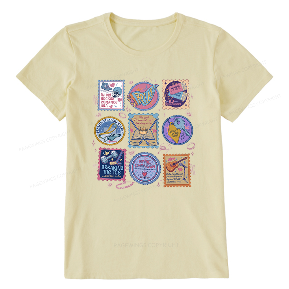 Pagewings Hockey Romace Unisex Classic T-shirt