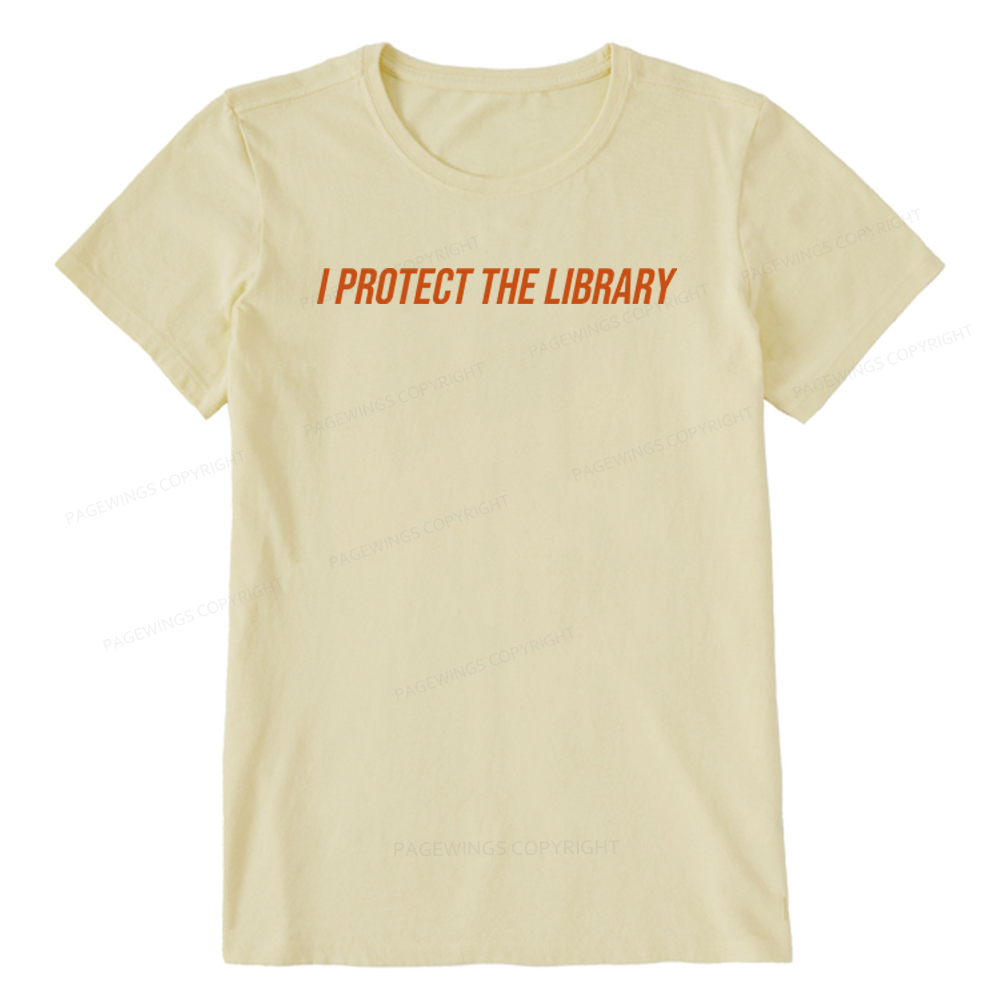 Pagewings I Protect The Library Unisex Classic T-shirt