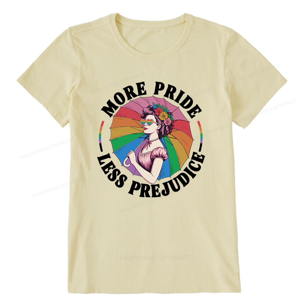 Pagewings More Pride Less Prejudice Unisex Classic T-shirt