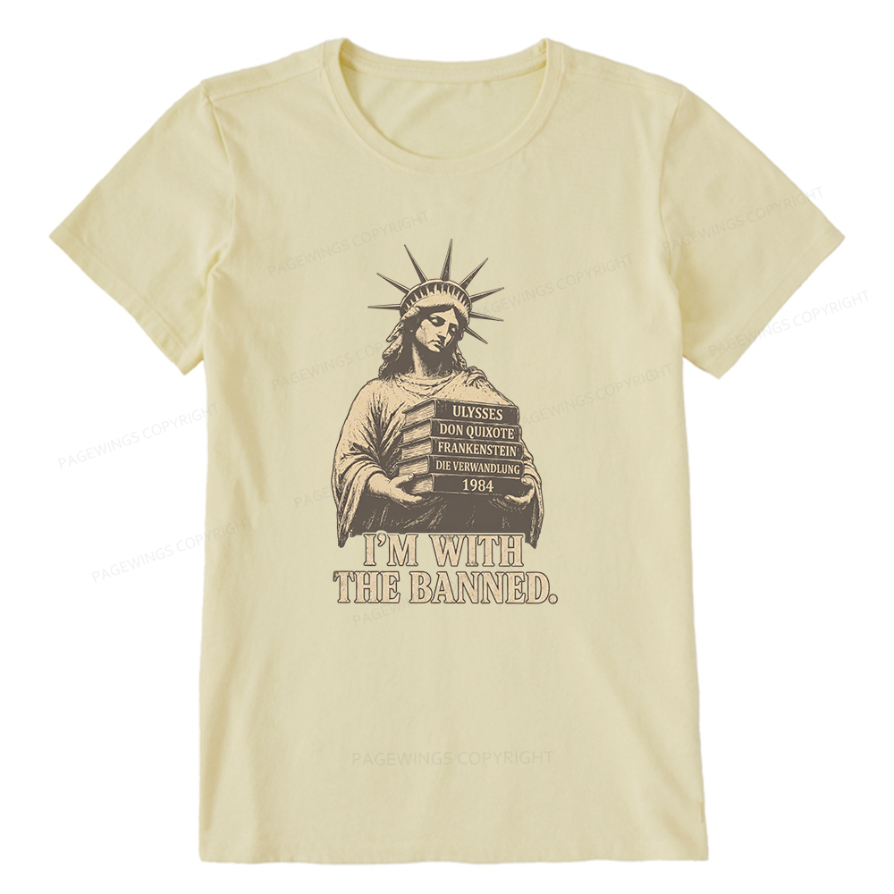Pagewings I'm With The Banned Unisex Classic T-shirt
