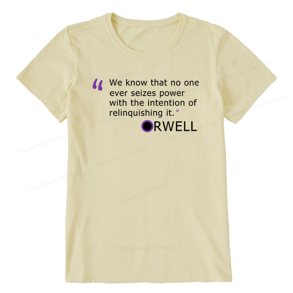 Pagewings Dystopia Quote Unisex Classic T-shirt