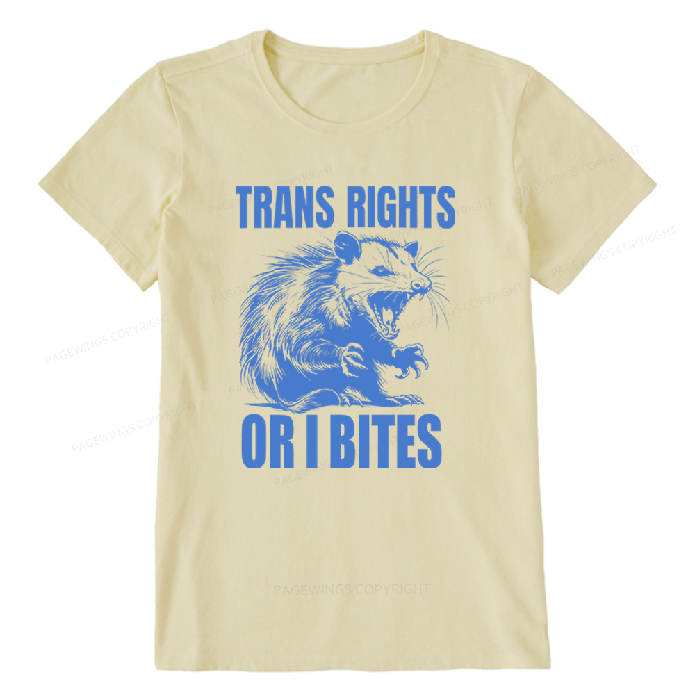 Pagewings Trans Rights Unisex Classic T-shirt