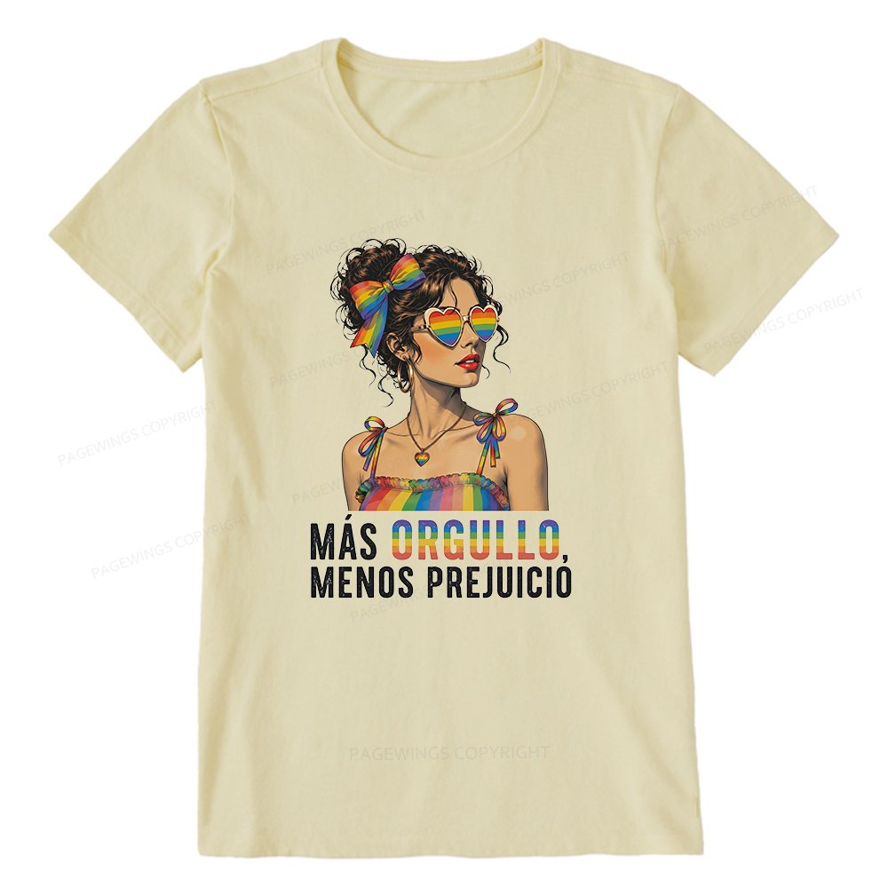 Pagewings More Pride Less Prejudice Unisex Classic T-shirt