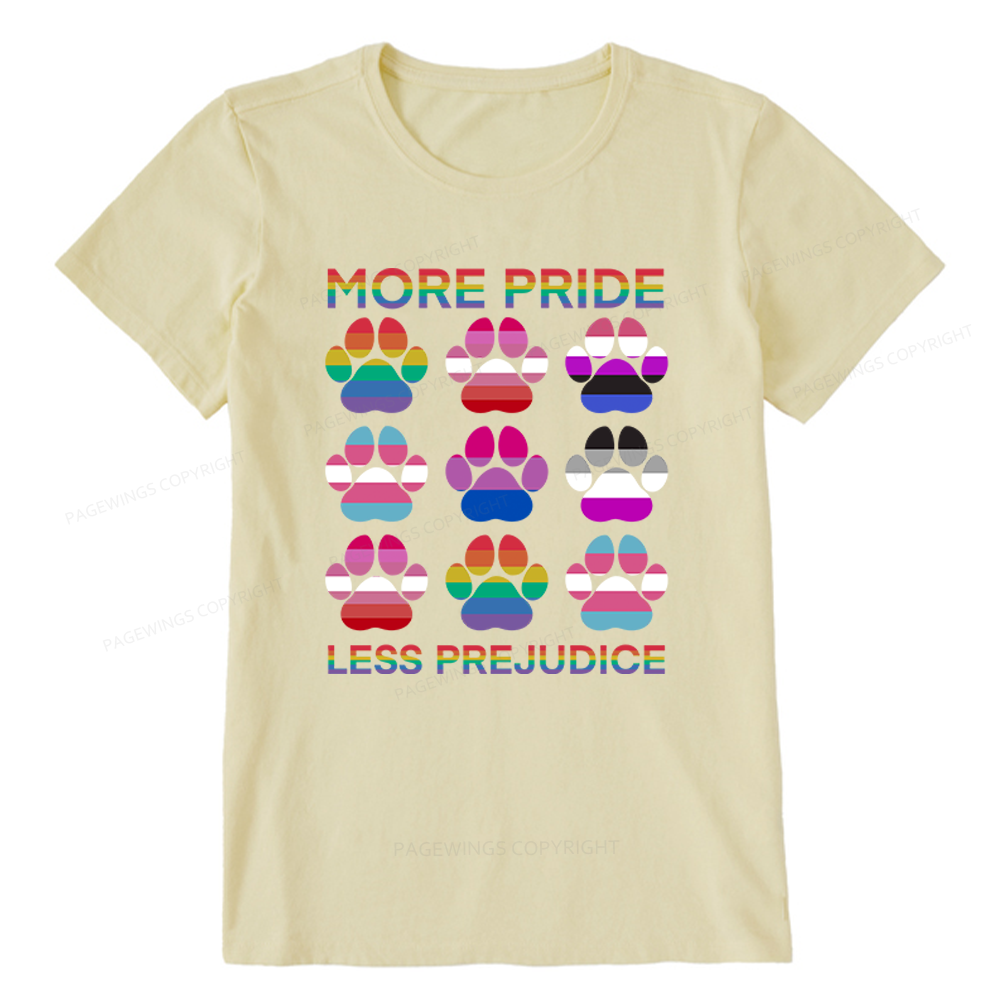 Pagewings More Pride Less Prejudice Unisex Classic T-shirt