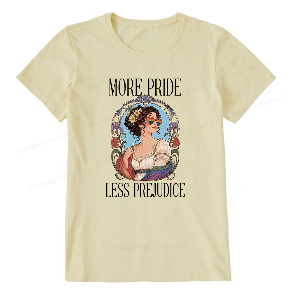 Pagewings More Pride Less Prejudice Unisex Classic T-shirt