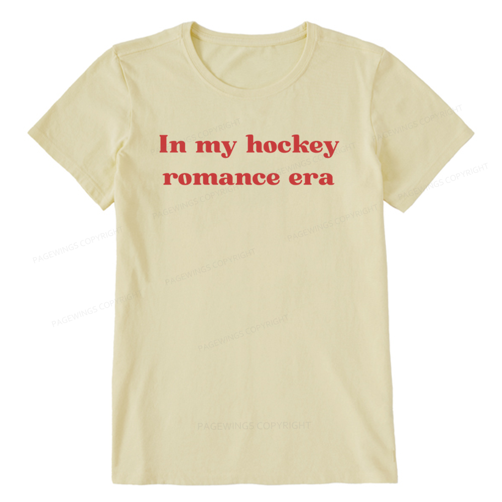 Pagewings In My Era of Hockey Romance Unisex Classic T-shirt