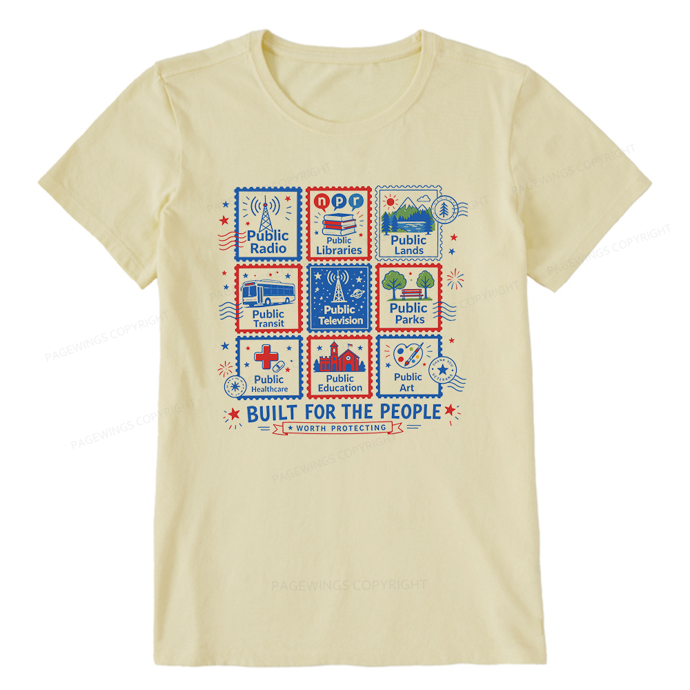 Pagewings Public Libraries Unisex Classic T-shirt