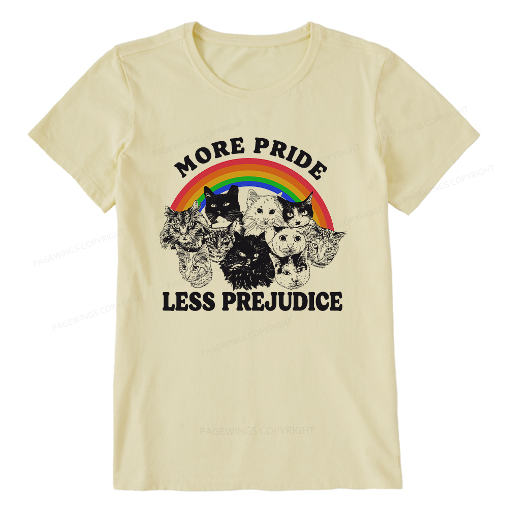 Pagewings More Pride Less Prejudice Unisex Classic T-shirt