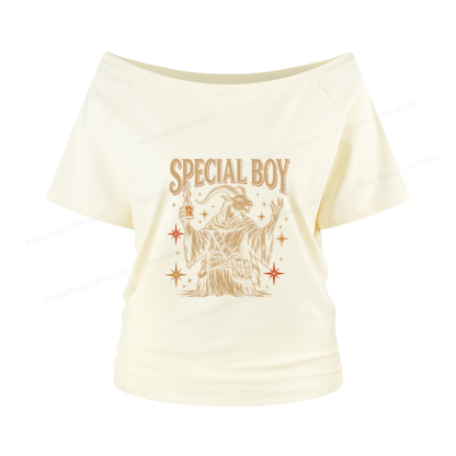 Pagewings Sci Fi Bookish 16416 Bookish Women Off Shoulder T-shirts