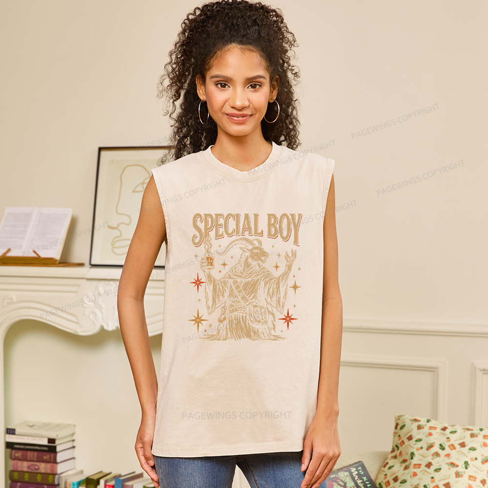 Pagewings Sci Fi Bookish16416 Bookish Unisex Washed Tank Top