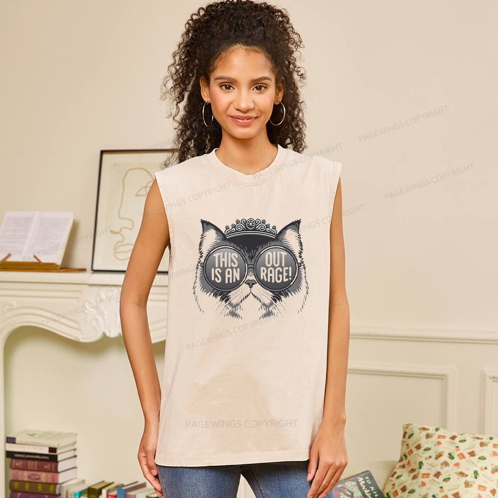 Pagewings Sci Fi Bookish16430 Bookish Unisex Washed Tank Top